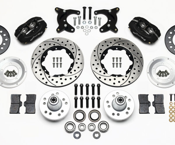 Wilwood Forged Dynalite Front Kit 11.00in Drilled 65-72 CDP A Body - 10in Drum