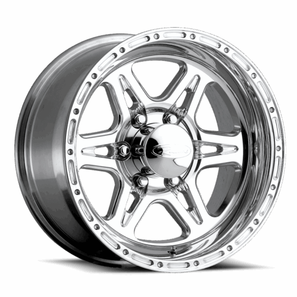 Raceline 886 Renegade 17x9in / 6x139.7 BP / 0mm Offset / 107.95mm Bore - Polished Wheel