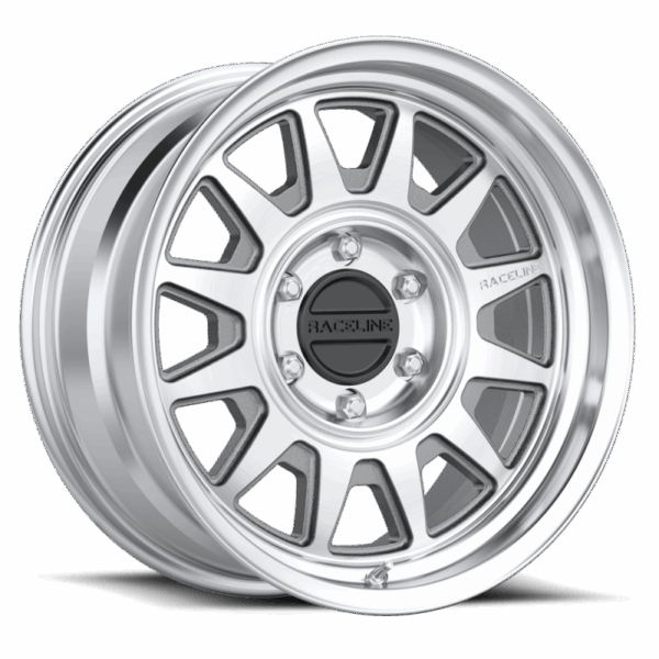 Raceline 952MC Aero 16x8in / 6x139.7 BP / -6mm Offset / 106.1mm Bore - Machined Wheel