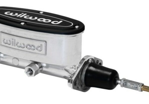 Wilwood High Volume Tandem M/C - 15/16in Bore Ball Burnished-W/Pushrod - Early Mustang