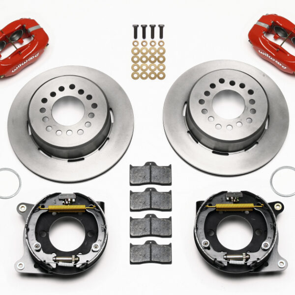 Wilwood Forged Dynalite P/S Park Brake Kit-Red 2005-2014 Mustang