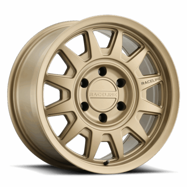 Raceline 952BZ Aero 17x8.5in / 6x135 BP / 18mm Offset / 87.1mm Bore - Bronze Wheel