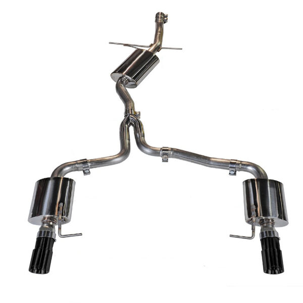 AWE Tuning Audi B8 A5 2.0T Touring Edition Exhaust - Dual Outlet Diamond Black Tips