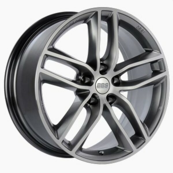 BBS SX 19x8.5 5x108 ET45 Gloss Platinum Diamond Cut Face Wheel -70mm PFS/Clip Required