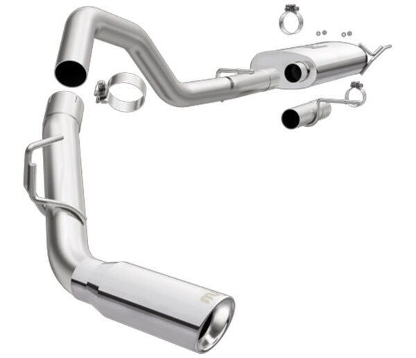 MagnaFlow CatBack 18-19 Ford Expedition V6 3.5L Gas 3in Polished Stainless Exhaust