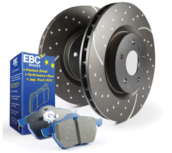 EBC S6 Brake Pad and Rotor Kit