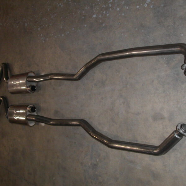 Stainless Works Chevy Chevelle Small Block 1968-72 Exhaust Stainless Factory Connect