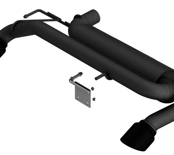 Borla 21-22 Ford Bronco 2.3L 4WD Touring Axle Back Exhaust w/ Black Coated Tips