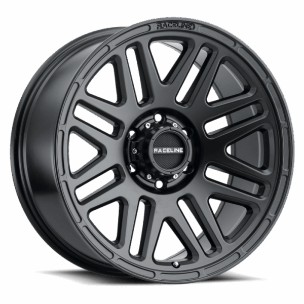 Raceline 944B Outlander 20x9in / 8x165.1 BP / -12mm Offset / 125.2mm Bore - Satin Black Wheel