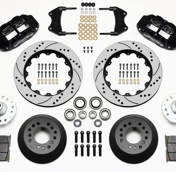 Wilwood Narrow Superlite 6R Front Hub Kit 14.00in Drilled WWE ProSpindle