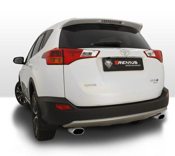 Remus 2013 Toyota Rav4 4WD 2.0L Axle Back Exhaust