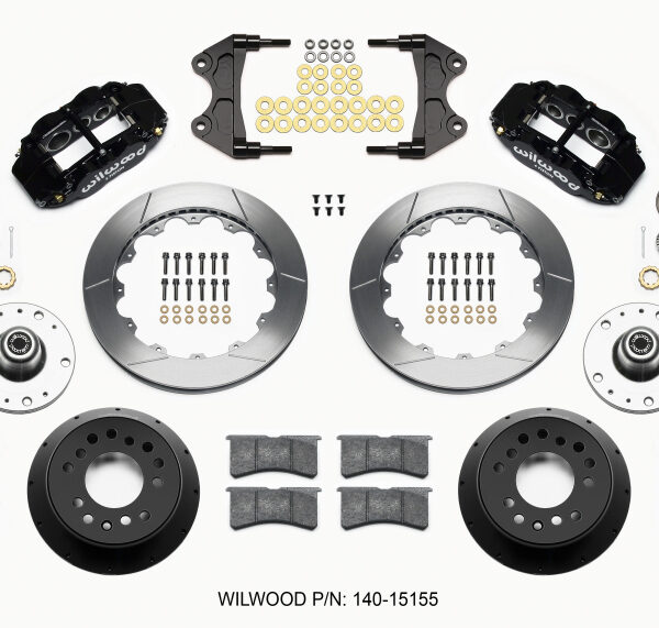 Wilwood Narrow Superlite 6R Front Hub Kit 12.88in WWE ProSpindle (5x4.75in 5x5.00in Hub)