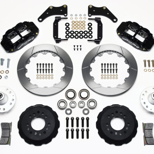 Wilwood Narrow Superlite 6R Front Hub Kit 12.88in Large GM 57-70 Drop Spindle
