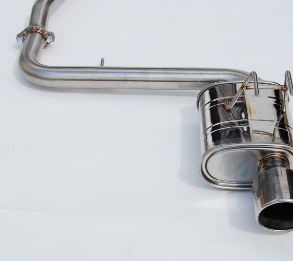 Invidia 2022+ Honda Civic Sport (2.0N/A) 60mm Q300 Cat Back Exhaust - Rolled SS Tips