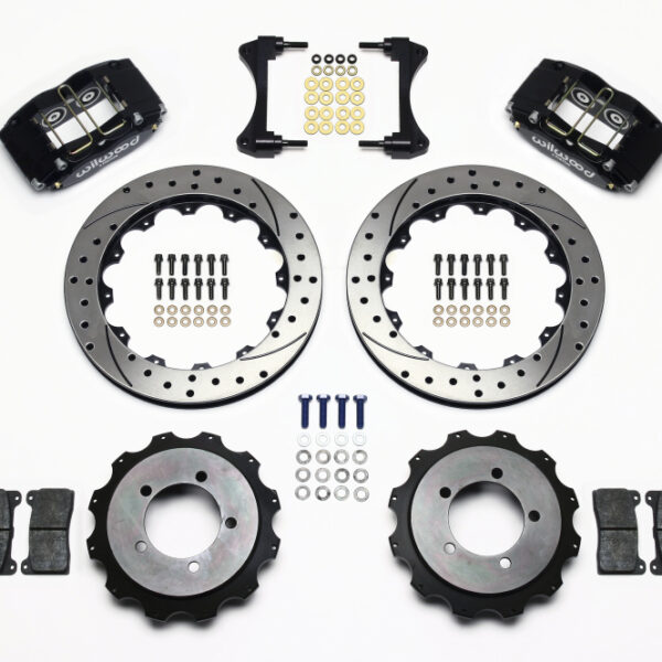 Wilwood Dynapro Radial Rear Kit 13.00in Drilled Mitsubishi EVO VIII