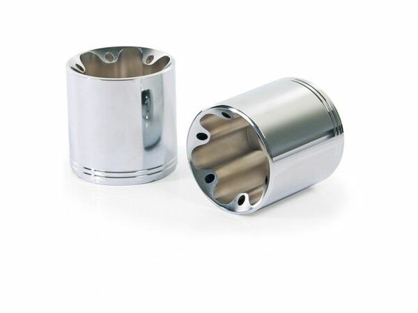 Remus 2021+ BMW R 18 (Euro 5) Straight End V1 End Cap - Silver (Pair)