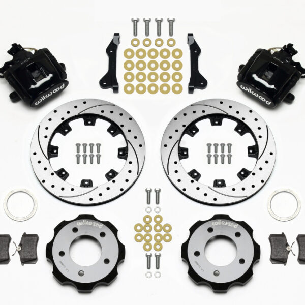 Wilwood Combination Parking Brake Rear Kit 12.19in Drilled 2006-Up Civic / CRZ