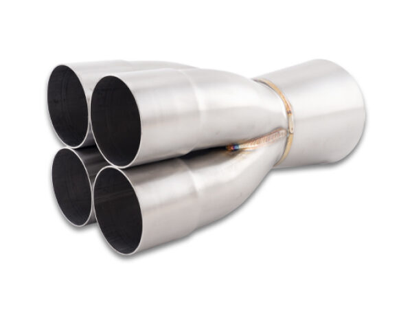 Vibrant 4-1 Merge Collector 2.50in Inlet I.D. Merge O.D. - 4.00in Outlet O.D. - 4.50in