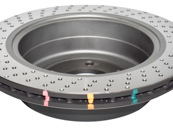 DBA 10-20 Hyundai Santa Fe Rear 4000 Series Drilled Rotor