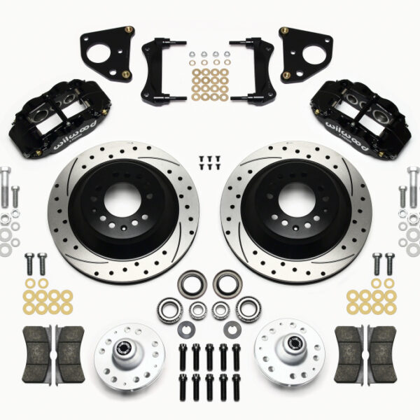 Wilwood Narrow Superlite 6R Front Hub & 1PC Rtr Kit 12.88in Dril 62-72 CDP B & E Body-Drum