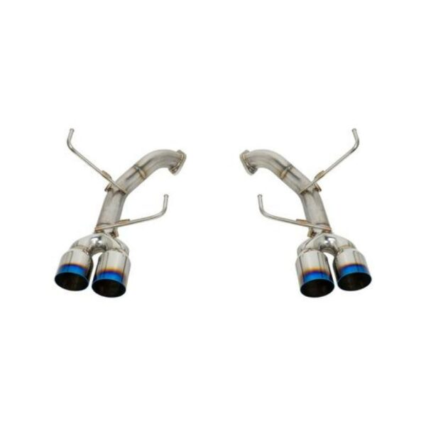 Remark 11-14 Subaru WRX/STI GR (GV) Sedan Axle Back Exhaust w/Burnt Stainless Steel Single Wall Tip