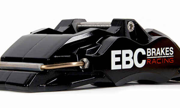 EBC Racing 14-19 BMW M3 F80/F82/F87 3.0T Black Apollo-6 Front Right Caliper