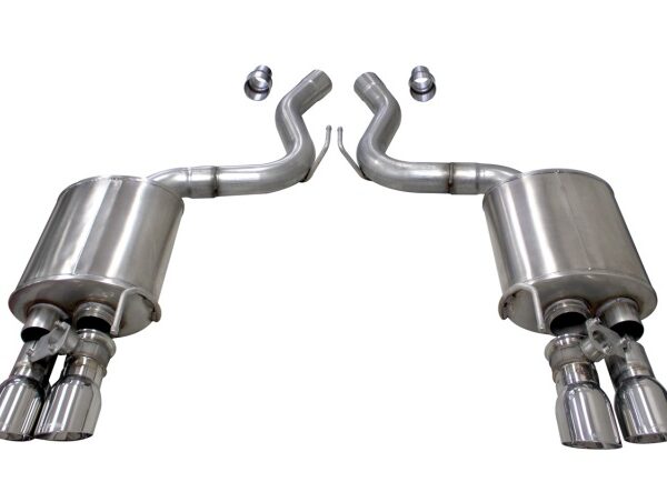 Corsa 2018-2023 Ford Mustang GT Fastback 5.0L 3in Sport Axle-Back Exhaust w/ 4in Polished Tips
