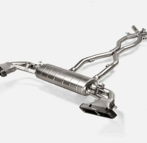 Akrapovic 2020+ Mercedes-AMG GLE 63S Coupe Evolution Line w/ and w/o Hitch- Titanium