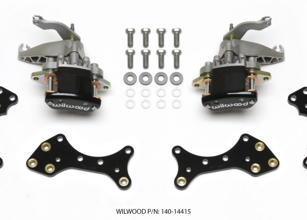 Wilwood P/S Retrofit Kit w/MC4 P-Brake Forged Dynalite Pro Street 12.19in Rear Kits