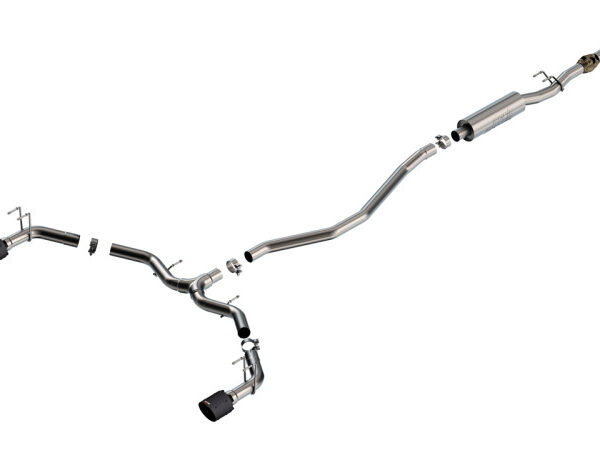 Borla 2023 Integra/22-23 Civic Si 1.5L 4 CYL. MT FWD 4DR 2.50in S-Type Catback Exhaust Carbon Fiber