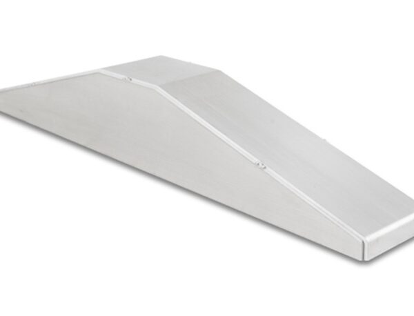 Vibrant I/C End Tank 3.5in Wide 24in Long 3.75in Tall Use w/ Vertical I/C Core 12859 - 5052 Aluminum
