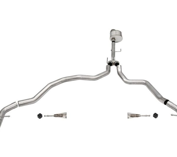 Corsa 2021-2024 Ford F-150 Regular Cab/6.5in Bed 5.0L V8 Xtreme Cat-Back Dual Rear Exit-Polished