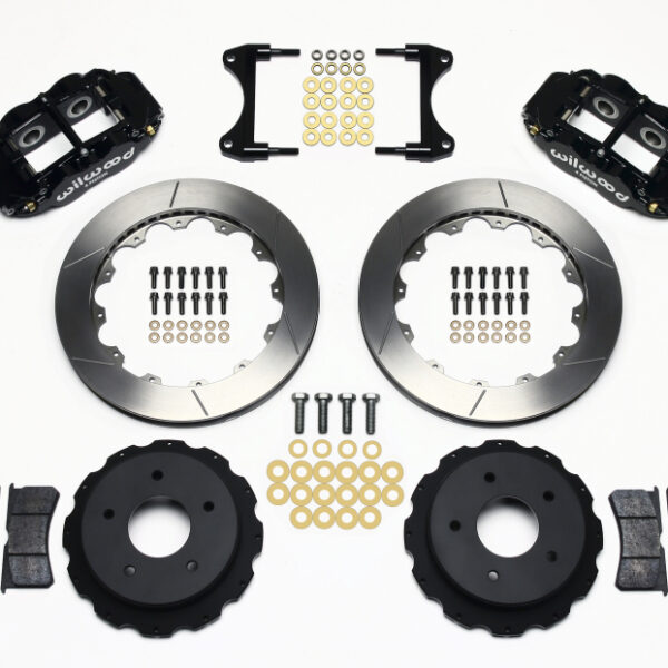 Wilwood Narrow Superlite 4R Rear Kit 12.88in 65-82 Corvette C2/C3