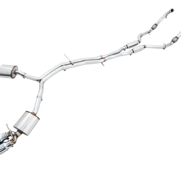 AWE Tuning Audi B9 S5 3.0T Touring Edition Exhaust - Chrome Silver Tips (102mm)