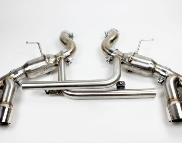 Mishimoto 2016+ Chevrolet Camaro SS Quad-Tip Pro Axle-Back Exhaust w/ Polished Tips