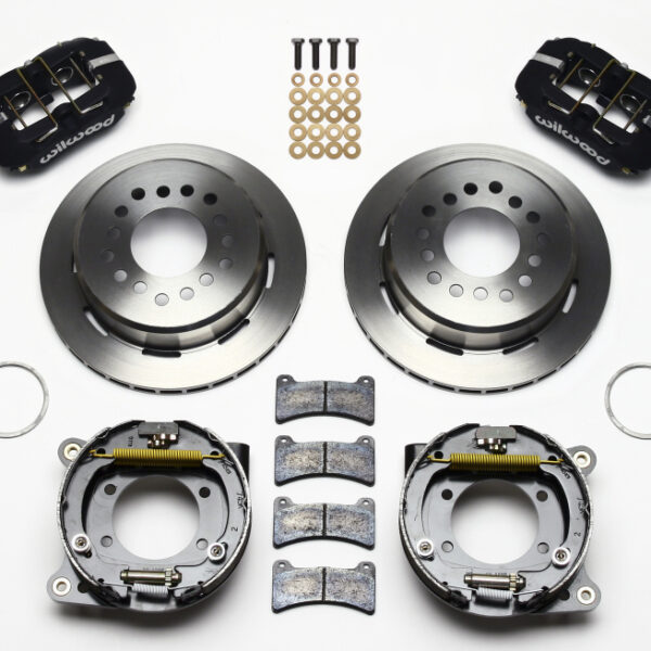 Wilwood Dynapro Low-Profile 11.00in P-Brake Kit Ford 8.8 w/2.50in Offset-5 Lug