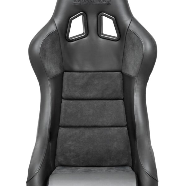 Sparco Seat QRT Performance Leather/Alcantara Black (Must Use Side Mount 600QRT)