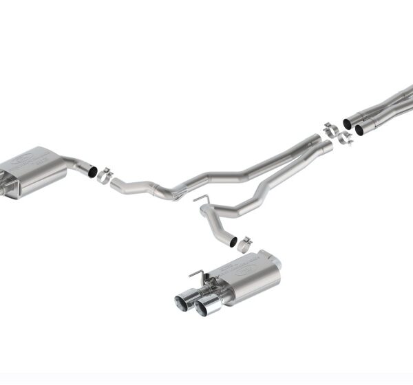 Ford Racing 2024 Mustang 5.0L Sport Cat-Back Exhaust - Chrome Tips
