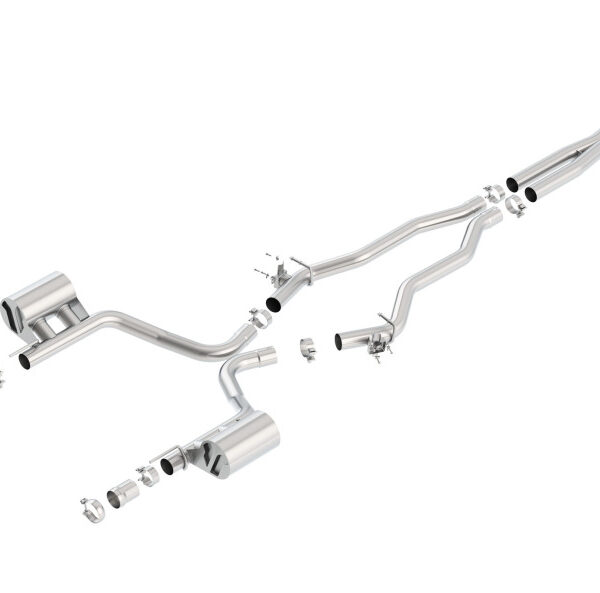Borla 2015-2022 Charger SRT 392 / Scat Pack 6.4L Atak Catback Exhaust Single Split Rear Exit