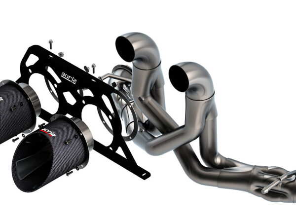 Borla 2017-2022 Ford GT 3.5L V6 AT/MT RWD 2DR 3-2in ATAK Catback 5in Dual Round Angle Cut CF Tips