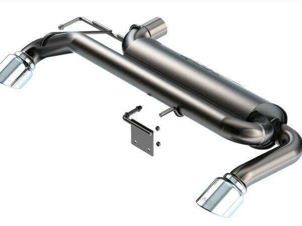 Borla 21-22 Ford Bronco 2.3L 4WD S-Type Axle Back Exhaust w/ Bright Chrome Tips