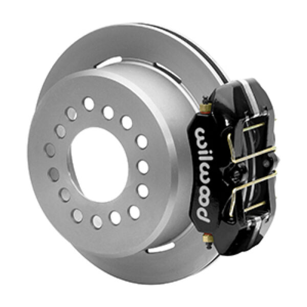 Wilwood Small Ford 11 in. Forged Dynapro Low-Profile Dust Seal Rear Parking Brake Kit