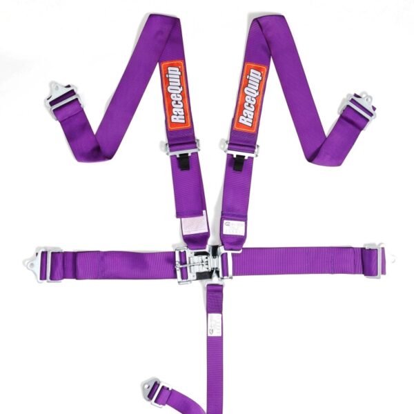 RaceQuip Purple L & L 5pt Seat Belt