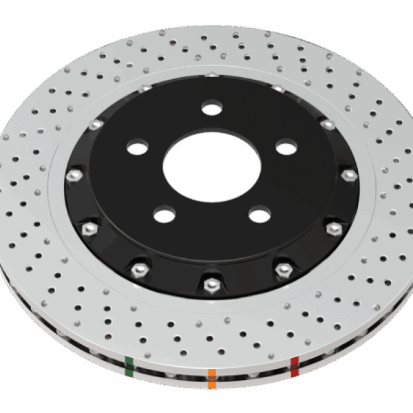 DBA 2021+ Toyota GR Yaris 5000 Series Drilled Front Brake Rotor