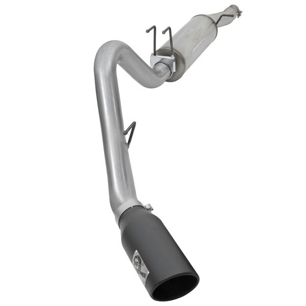 aFe MACHForce XP 4in Cat-Back SS-409 Exhaust w/ Black Tips 2017 Ford Super Duty F-250/F-350 V8-6.2L
