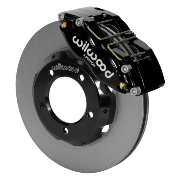 Wilwood Dynapro Radial Front Kit 11in Rotors Black 61-67 Jaguar XKE w/ Lines