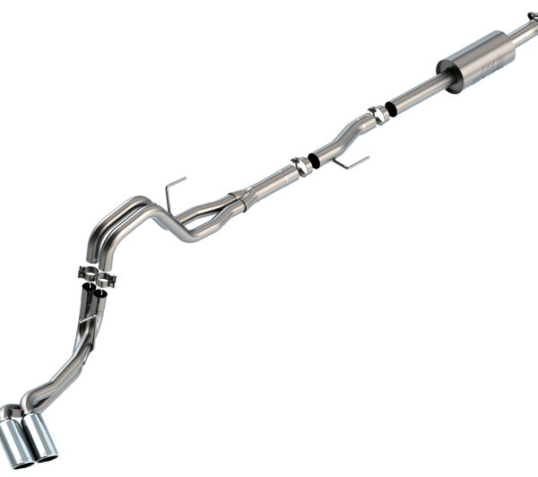 Borla F-150 2021 2.7L/3.5L 4dr CC SB EC STB Lari/King R/Plinum/LTD 3/2.25 DSE CB S-Type CHR Tips