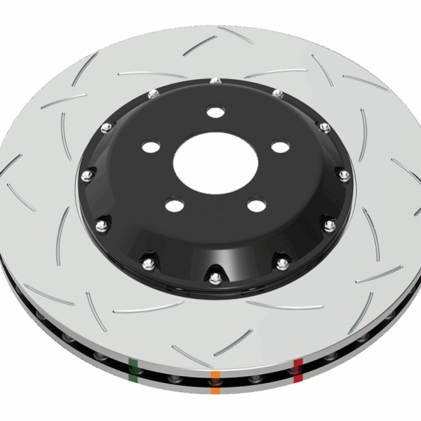 DBA 2020+ Chevrolet Corvette C8 Z51 Rear Slotted 5000 Series Rotor w/ Nas Nuts