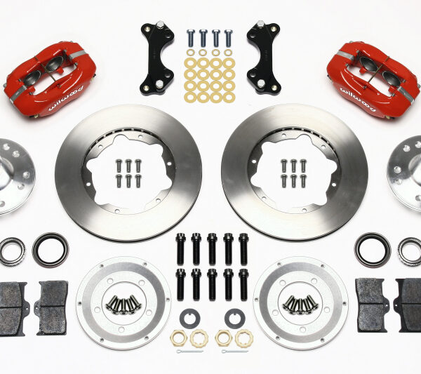 Wilwood Forged Dynalite Front Kit 11.00in Red WWE ProSpindle