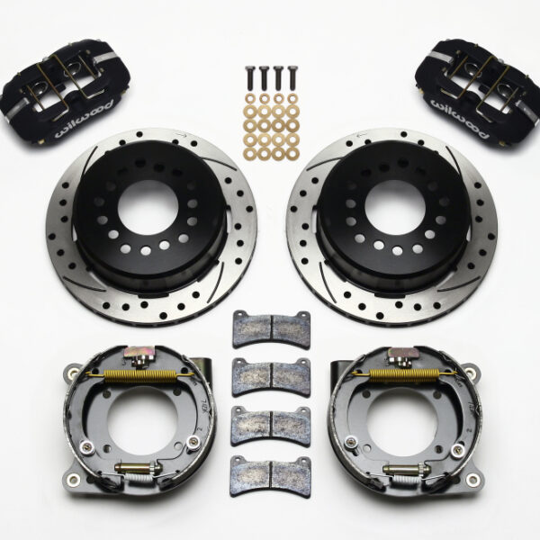 Wilwood Dynapro Low-Profile 11.00in P-Brake Kit Drilled Chevy C-10 2.42 Offset 5-lug